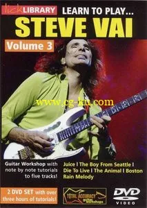 Lick Library – Learn To Play Steve Vai Volume 3 (2 DVD Set)的图片1