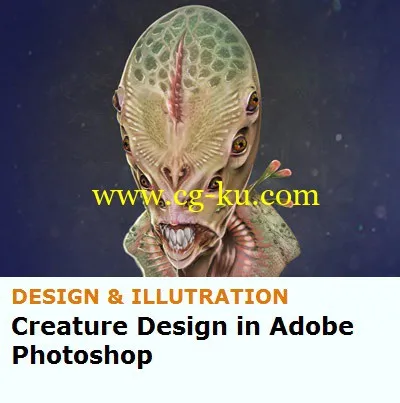 Adobe PS图象处理软件生物设计绘画的图片1