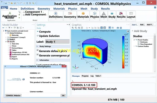 Comsol Multiphysics 5.1.0.180 Update2的图片2