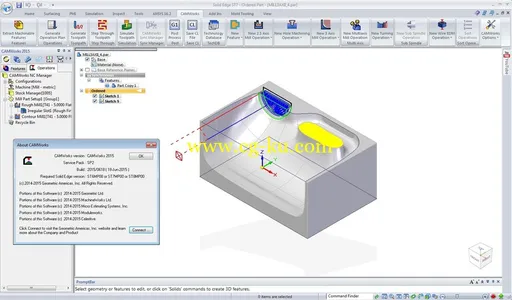 CAMWorks 2015 SP2 For Solid Edge的图片2