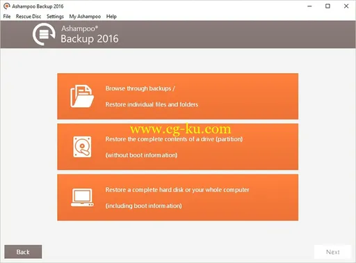 Ashampoo Backup 2016 10.0的图片1