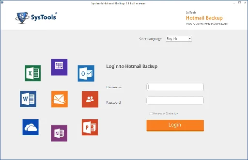 SysTools Hotmail Backup 1.1的图片1