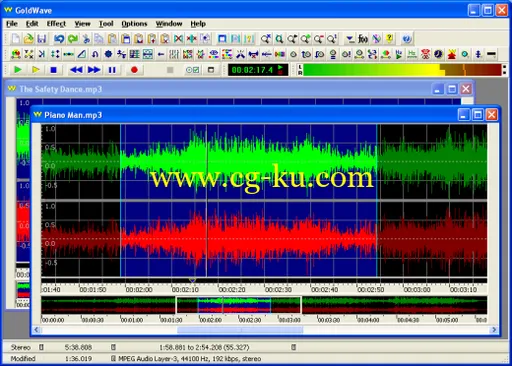 GoldWave 6.21 音频编辑转换工具的图片1