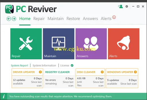 ReviverSoft PC Reviver 2.6.1.8 X86/x64 Multilingual的图片1