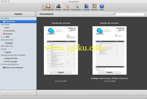 GrandTotal 4.1.3 MacOSX的图片1