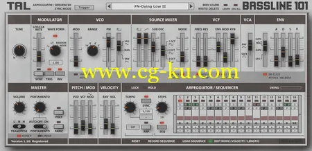 Togu Audio Line TAL-BassLine-101 V1.64 WiN MacOSX的图片1