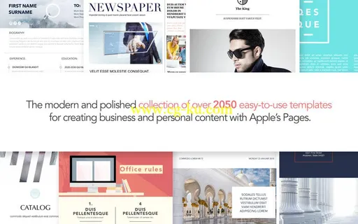 Templates For Pages 4.2 MacOSX的图片1