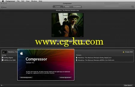 Apple Compressor 4.2.2 MacOSX的图片1