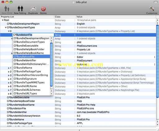 PlistEdit Pro 1.8.3 Bilingual MacOSX的图片1
