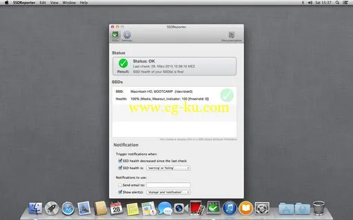 SSDReporter 1.0.7 MacOSX的图片1