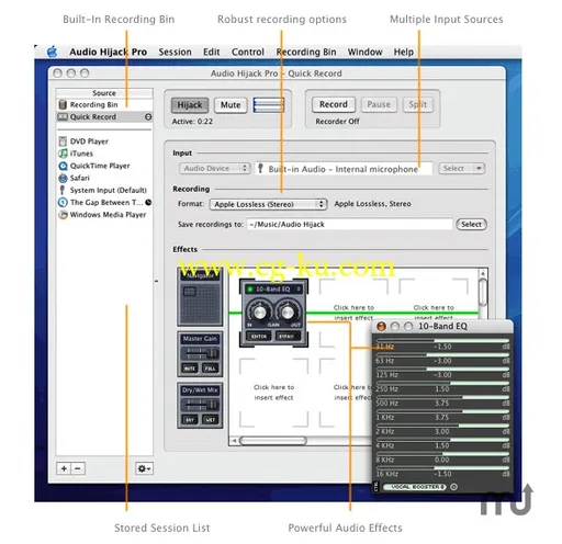 Rogue Amoeba Audio Hijack 3.2.3 MacOSX的图片1