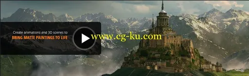 Digital Tutors – Animating a Mountain Scene Matte Painting in Photoshop and NUKE的图片1