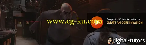 Digital-Tutors – Compositing a 3D Ogre into a Live Action Scene in NUKE and Houdini的图片1