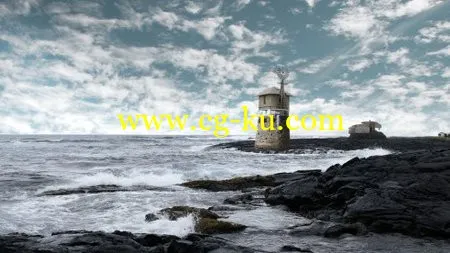 Compositing a Desolate Ocean Landscape in Photoshop and NUKE的图片1