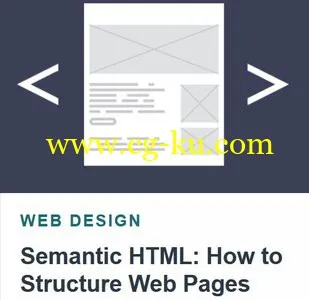 Tutsplus – Semantic HTML: How To Structure Web Pages的图片1