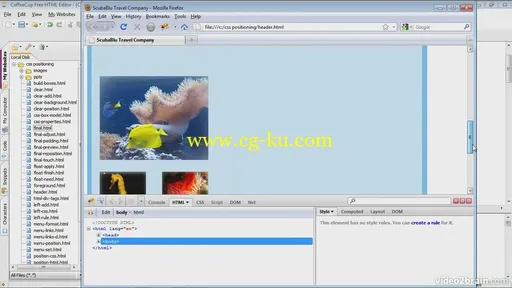 Video2Brain – Exploring CSS Positioning的图片2