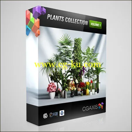 CGAxis Models Volume 1Plants的图片1