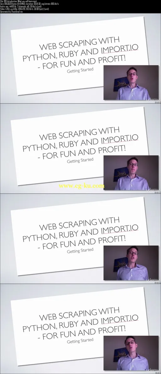 Udemy – Web Scraping With Python, Ruby & Import. Io For Fun & Profit的图片2