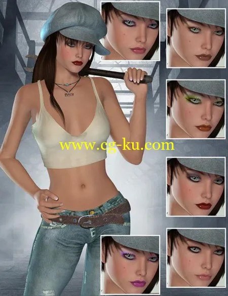 DAZ3DPoser模型RM Sash V4的图片1