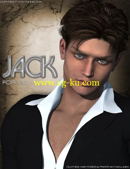 DAZ3DPoser模型Jack for M4的图片1