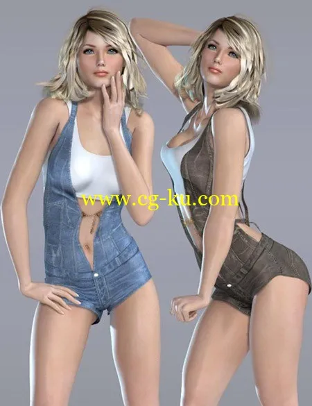 DAZ3DPoser Overall Short的图片1