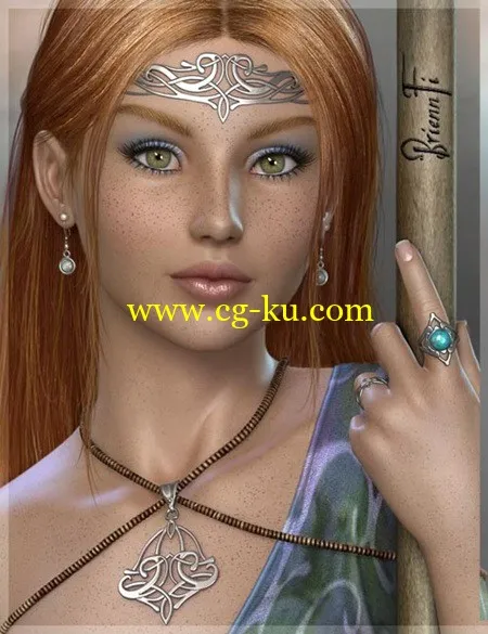 DAZ3DPoser模型Brienn Fi的图片1