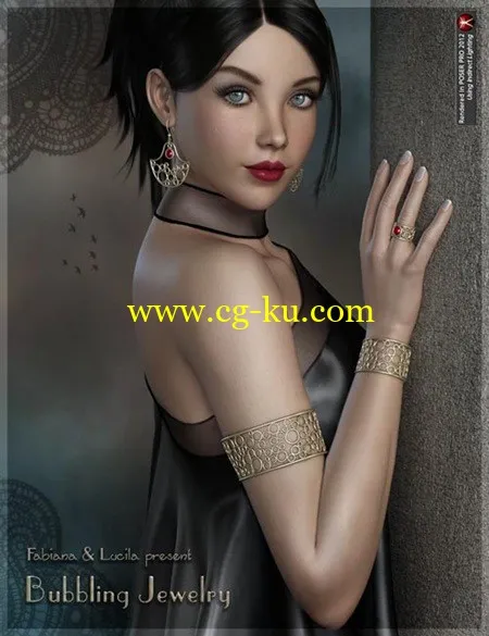 DAZ3DPoser模型Bubbling Jewelry的图片1