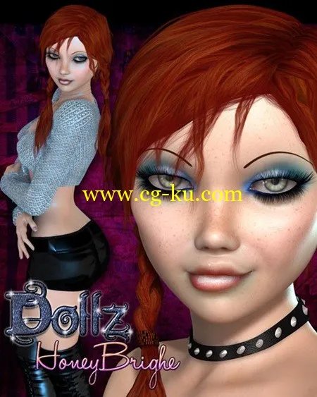 DAZ3DPoser模型Dollz HoneyBrighe的图片1