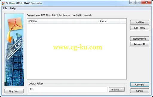 Sothink PDF To DWG Converter 3.0 Build 45的图片1