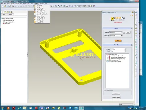 Geometric DFMPro V3.6.0.2129 For ProE WF/Creo X86/x64的图片4