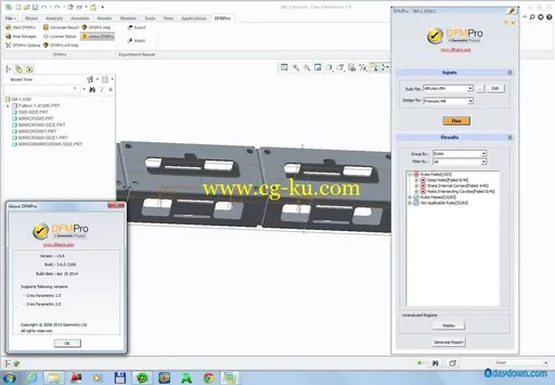 Geometric DFMPro V3.6.0.2129 For ProE WF/Creo X86/x64的图片6