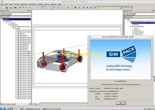 Intec Simpack 9.6 Windows / Linux (x32/x64)的图片2