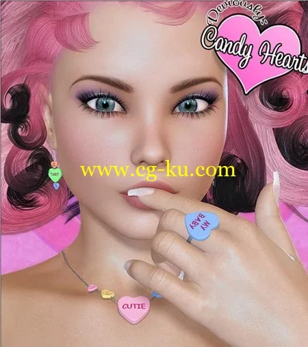 DAZ3DPoser模型Deviously: Candy Hearts的图片1