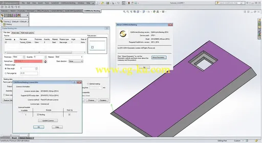 CAMWorks Nesting 2014 SP0.1的图片3