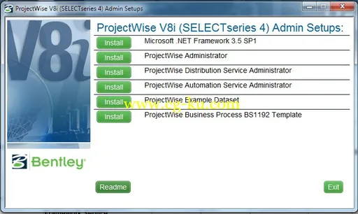 Bentley ProjectWise V8i (SELECTSeries 4) 08.11.11.590的图片3