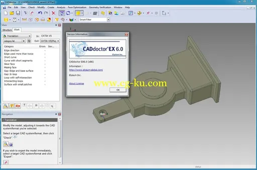 Elysium CADdoctor EX 6.0 X32/x64的图片2