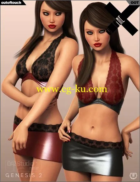 DAZ3DPoser模型X20 Fire for Genesis 2 Female(s)的图片1