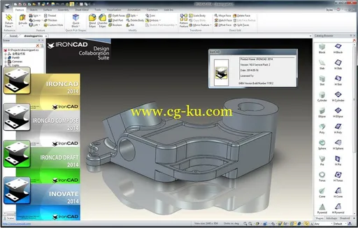 IronCAD Design Collaboration Suite 2014 V16.0 SP2 X32/x64的图片2