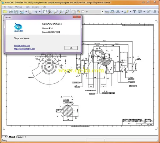 AutoDWG DWGSee Pro 2015 4.14的图片2