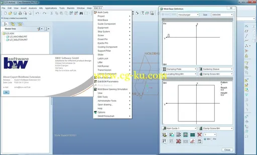 PTC Creo Expert Moldbase Extension 9.0 F000的图片4