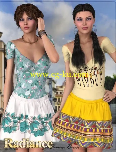 DAZ3DPoser模型Radiance for Summer Breeze的图片1