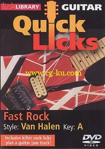 Guitar Quick Licks – Van Halen Style, Fast Rock Key Of A的图片1