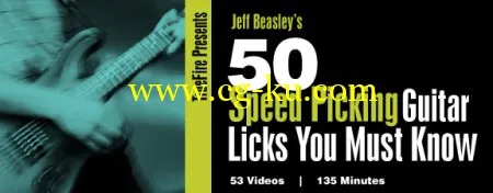 Truefire – Jeff Beasley’s 50 Speed Picking Guitar Licks的图片1