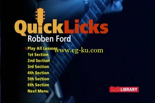 Lick Library – Quick Licks: Robben Ford – Blues Shuffle Key Of E [repost]的图片2