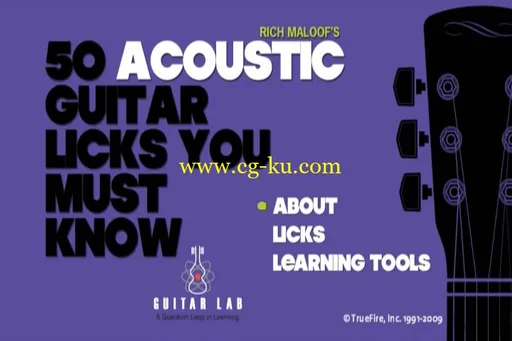 50 Acoustic Guitar Licks You Must Know的图片2