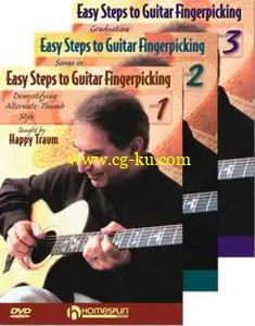 Homespun – Easy Steps To Guitar Fingerpicking [3 DVD Set]的图片1