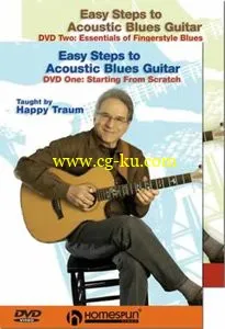 Easy Steps To Acoustic Blues Guitar – Two DVD Set的图片1