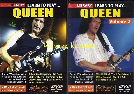 Lick Library – Learn To Play Queen Vol 1&2 (Repost)的图片1