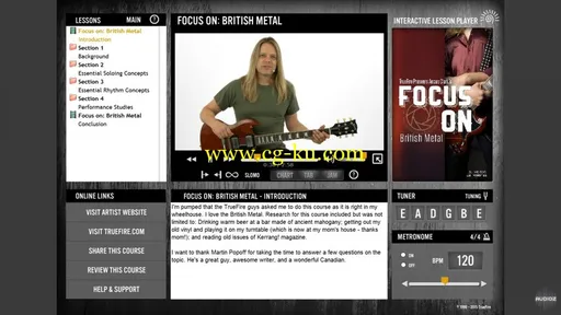 Truefire – Angus Clark’s Focus On: British Metal (2015)的图片2