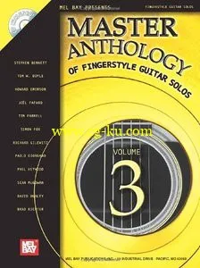 Mel Bay’s Master Anthology Of Fingerstyle Guitar Solos Vol. 3的图片1